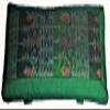 Boon Decor Meditation Bench Cushion Kneeling Seiza - Ikat Green view 1