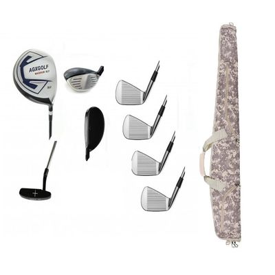 AGXGOLF Boys Right Hand Magnum Impact Combo Starter Golf Club Set w460cc Driver, w/Carry Bag & Free Putter; Tween or Teen Lengths, USA Built