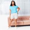 Hanes Women's Stretch Jersey Bike Short view 3