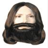 Lacey Wigs Biblical Wig & Beard Set Med Brown view 1