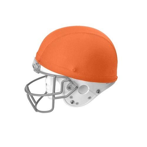 Martin Sports Dozen (12) Football/Hockey/Lacrosse Stretchable Helmet Covers (Orange)