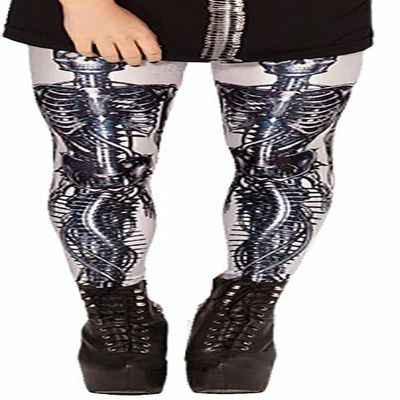 Sister Amy Women's Printed Buttery Soft High Waist Stretchy Leggings for Workout, Plus Size D002 One Size