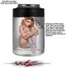 Ballerina Sexy Pinup Girl - Decal Style Skin Wrap fits Yeti Rambler Colster and RTIC Can (Cooler NOT Included) view 2