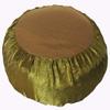 Boon Decor Meditation Cushion Zafu Pillow Buckwheat - Key Design Silk Gold view 1
