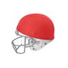 Martin Sports Dozen (12) Football/Hockey/Lacrosse Stretchable Helmet Covers (Red) view 1