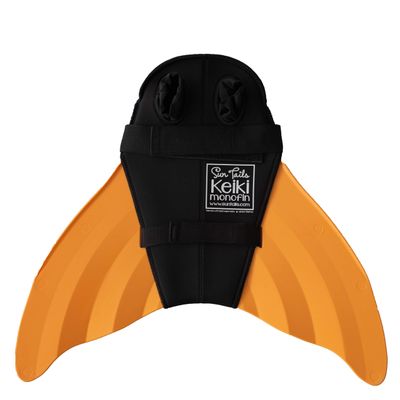 Sun Tails Mermaid Monofin (Orange, Nunui - Teen/Adult Size)