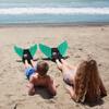 Sun Tails Mermaid Monofin (Green, Keiki - Child Size) view 2