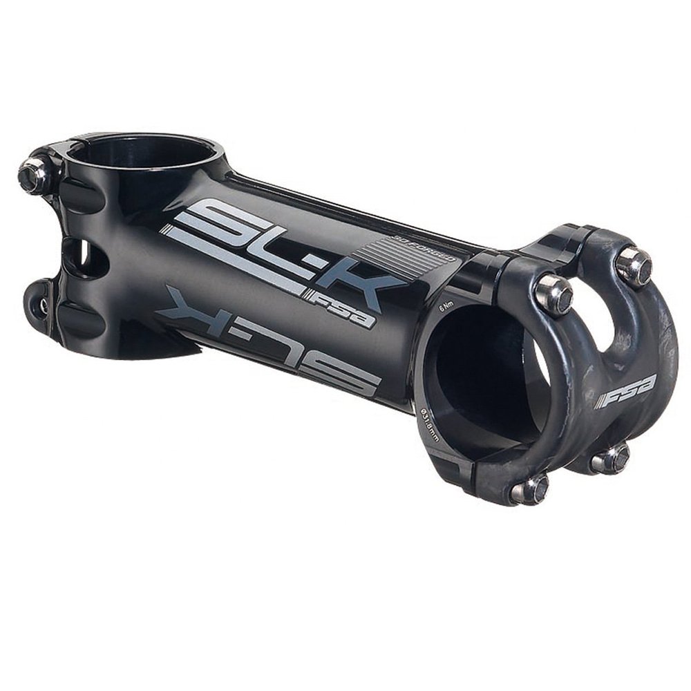 FSA Full Speed Ahead SL-K Bicycle Stem - ST-OS-125-1C (BKG Black w/Black - 31.8 x +/-6 x 120mm)