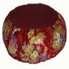 Boon Decor Meditation Cushion Zafu Pillow Japanese Kimono Silk Red view 1