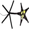GetGo Unisex's 16ZE Football Skill Trainer, Black/Fluorescent Yellow/White, One Size view 4