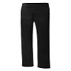 Hanes girls Comfortsoft Ecosmart Open Bottom Leg Sweatpants Pants, Black, Small US view 2