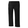 Hanes girls Comfortsoft Ecosmart Open Bottom Leg Sweatpants Pants, Black, Small US view 3