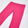 Hanes girls Comfortsoft Ecosmart Open Bottom Leg Sweatpants Pants, Amaranth, Small US view 2