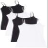 4 Pack Active Basic Women's Basic Tank Top (3X,Black/Black/White/White) view 1