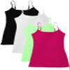 4 Pack Active Basic Women's Basic Tank Top (3X,Black/White/Mint/H Pink) view 1