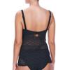 Freya Women's Standard Sundance Underwire Padded Tankini Black view 2