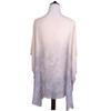 TrendsBlue Paisley Floral Ombre Chiffon Kimono Blouse Beach Cover up, Grey view 4