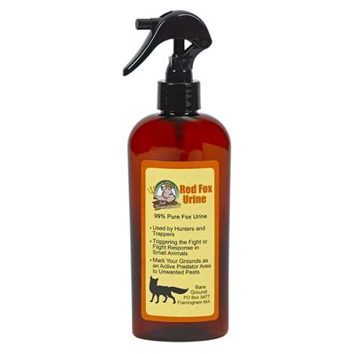 Just Scentsational FU-8 Red Fox Urine for Gardens, Hunters, and Trappers, 8 oz with Trigger Sprayer