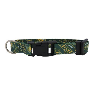 Littlearth NCAA North Dakota State Bison Pet Collar, Team Color, Large