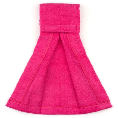 Suddora Football Towel, Pure Cotton Quarterback Field with Hook & Loop Closure, Sports Towels for Sweat & Maintaining Grip, Versatile Towel for Gym, Yoga, Youthful, Pink