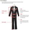 HBDesign Boys'3 Piece 4 Button Slim Fit Satin Vest Red (Vest+Shirt+Tie) view 2