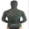 Cressi Hunter Hooded Rash Guard Top Long Sleeve Rash Guards, Camo Green, Small view 2