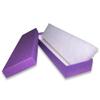 888 Display - Pack of 12 Boxes of 2" x 8" x 7/8"H Purple Cotton Filled Jewelry Boxes view 3