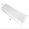 888 Display - Pack of 12 Boxes of 2" x 8" x 1"H White Textured Cotton Filled Jewelry Boxes view 2