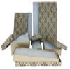 888 Display - Pack of 20 Boxes of 3 1/4" x 2 1/4" x 1"H Damask Print Cotton Filled Jewelry Boxes view 2