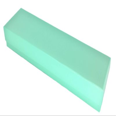 888 Display - Pack of 12 Boxes of 2" x 8" x 1"H Robins Egg Color Cotton Filled Jewelry Boxes