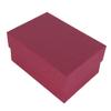 888 Display - Pack of 25 Boxes of 2 7/16" x 1 5/8" x 13/16" H Red Kraft Cotton Filled Jewelry Boxes view 1
