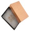 888 Display - Pack of 20 Boxes of 3 1/4" x 2 1/4" x 1"H Rose Gold Texured Cotton Filled Jewelry Boxes view 1