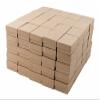 888 Display - Pack of 8 Boxes of 3 3/4" x 3 3/4" x 2"H Natural Kraft Tone Cotton Filled Jewelry Boxes view 2