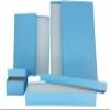 888 Display - Pack of 12 Boxes of 2" x 8" x 7/8" H Light Blue Kraft Cotton Filled Jewelry Boxes view 2