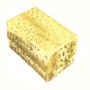 888 Display - Pack of 25 Boxes of 2 5/8" x 1 1/2" x 1"H Gold Textured Cotton Filled Jewelry Boxes view 1