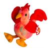 Moronoicy Ty STRUT The Rooster Red Ty-Dye Bird (6``) Beanie Baby 1997 Boys Girls 3+ MWMT#by:funbears5660 Y view 2