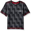 CB Sports Little Boys' Athletic Performance Short Sleeve T-Shirt, TJ92-Black/Red, 4 view 1