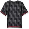 CB Sports Little Boys' Athletic Performance Short Sleeve T-Shirt, TJ92-Black/Red, 4 view 2