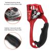 NewDoar UIAA & CE Certified Hand Ascender Rock Climbing Tree Arborist Rappelling Gear Equipment Rope Clamp for 8~12MM Rope(Red) view 4