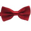 SURVODJA Men Bow Tie Adjustable Length Wedding Male Fashion Boys Satin Bowties one size Burgundy view 1