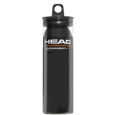 HEAD Tournament Squash Balls, 3 Balls, Black, One Size