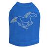 Horse (Running) - Dog Shirt, M Royal Blue view 1