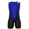 Sparx X Triathlon Suit Racing Tri Cycling Skin Suit Bike Swim Run (Blue, XL) view 2