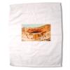 TOOLOUD Montezuma Castle Watercolor Premium Cotton Sport Towel 16"x25" view 1