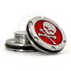 19th Hole Custom Shop 2 x 25g Deluxe Tour Style Weights for Scotty Cameron Fastback, Squareback and Roundback Putters Wrench, Skull, Red (Gold) view 3