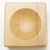 BENCH WIZARD Jumbo Dapping Block | Dual Circular & Tubular Shapes | 5" (12.7 cm) to 5.25" (13.3 cm) Circular Shapes | 6/8" (1.9 cm) to 1" (2.5 cm) Tubular Shapes | Solid Hardwood Construction view 3