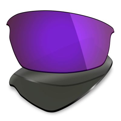 Mryok Polarized Replacement Lenses for Oakley Bottlecap - Plasma Purple