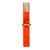 Fusion Climb Galvanized Metal Roof Anchor with 1" Ring, Orange view 2