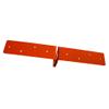 Fusion Climb Galvanized Metal Roof Anchor with 1" Ring, Orange view 4
