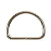 Fusion Climb Moc 2.25" Welded Carbon Steel Spotted D-Ring, Silver view 3